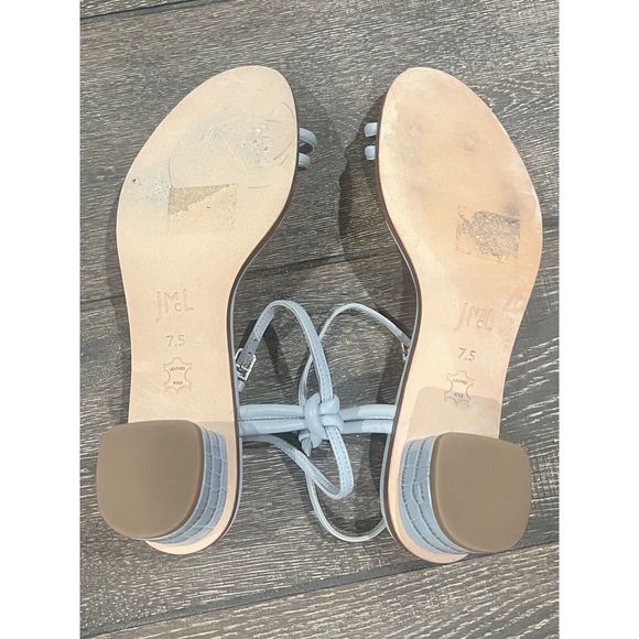 J. McLaughlin Helena Sandal - Size 7.5 - Pale Blue - Picture 11 of 11
